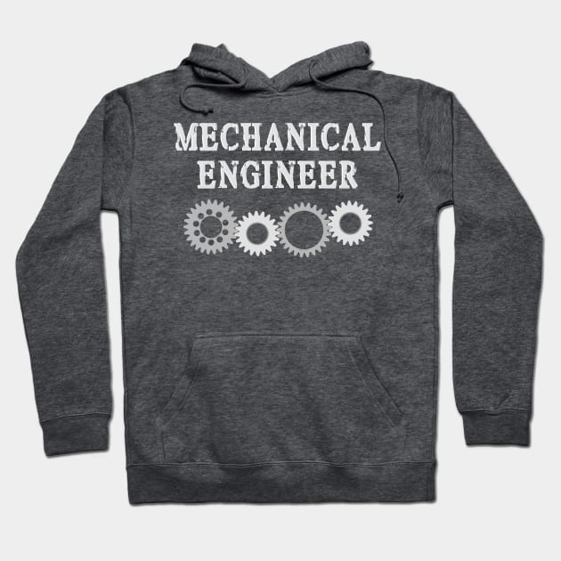 Mechanical Engineer Gears Hoodie by Barthol Graphics